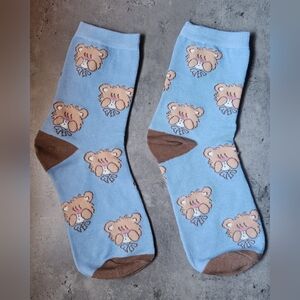 Mikko Illustrations •Latte• Socks